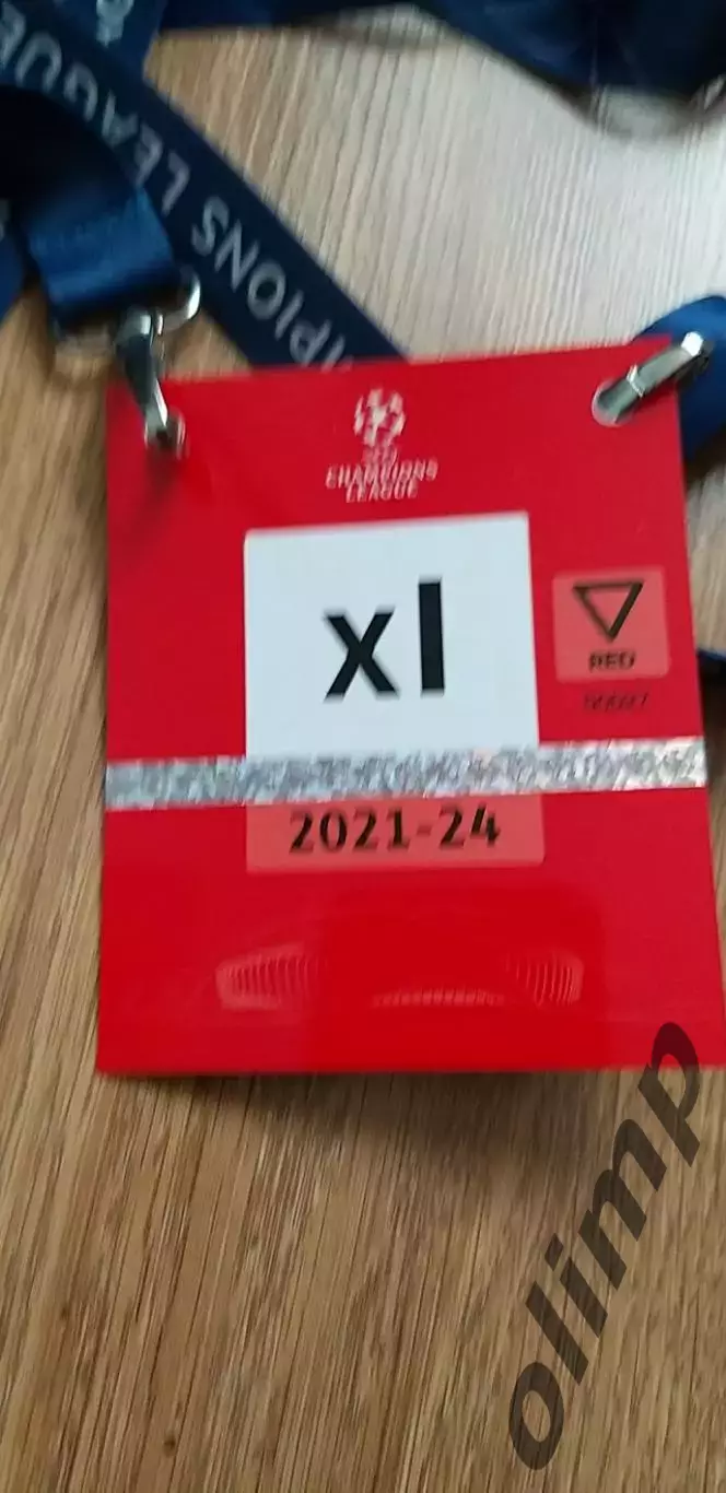 Билет (бэйдж) Порто-Шахтер Донецк 13.12.2023, №2