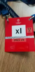Билет (бэйдж) Порто-Шахтер Донецк 13.12.2023, №2