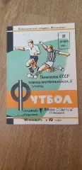 Крылья Советов-Уралмаш 31.10.1970