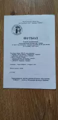 Второй международный юнош.турнир на призы тренера В.М. Третьякова 04-09.11.1995