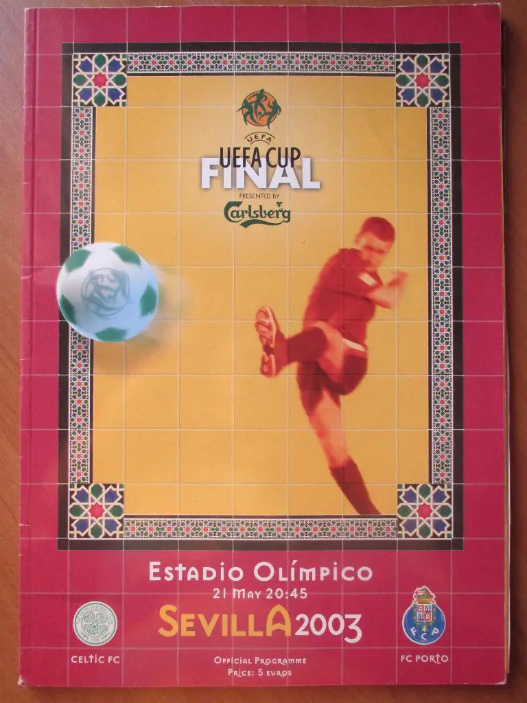 Селтик-Порто 21.05.2003 Финал Кубка УЕФА