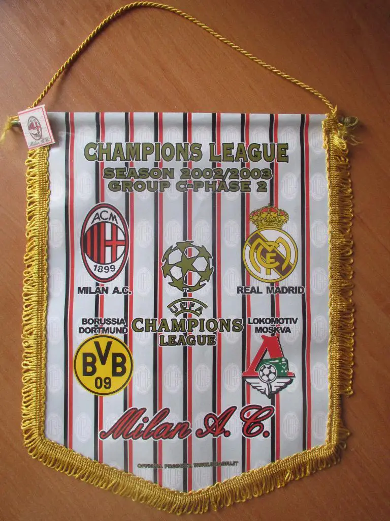 Милан , Реал Мадрид , Локомотив Москва , Боруссия Дортмунд - ЛЧ 2002/2003