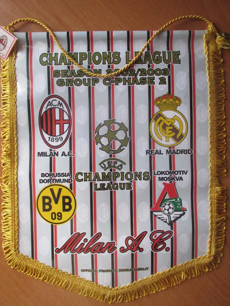 Милан , Реал Мадрид , Локомотив Москва , Боруссия Дортмунд - ЛЧ 2002/2003 4