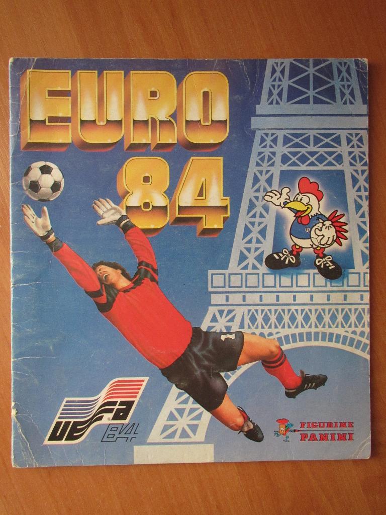 Альбом PANINI -Чемпионат Европы 1984г. Франция.