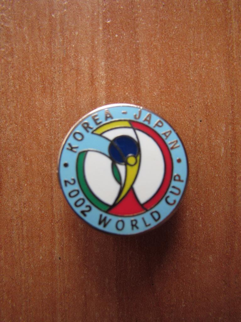 Значок Чемпионат Мира 2002 Корея-Япония.