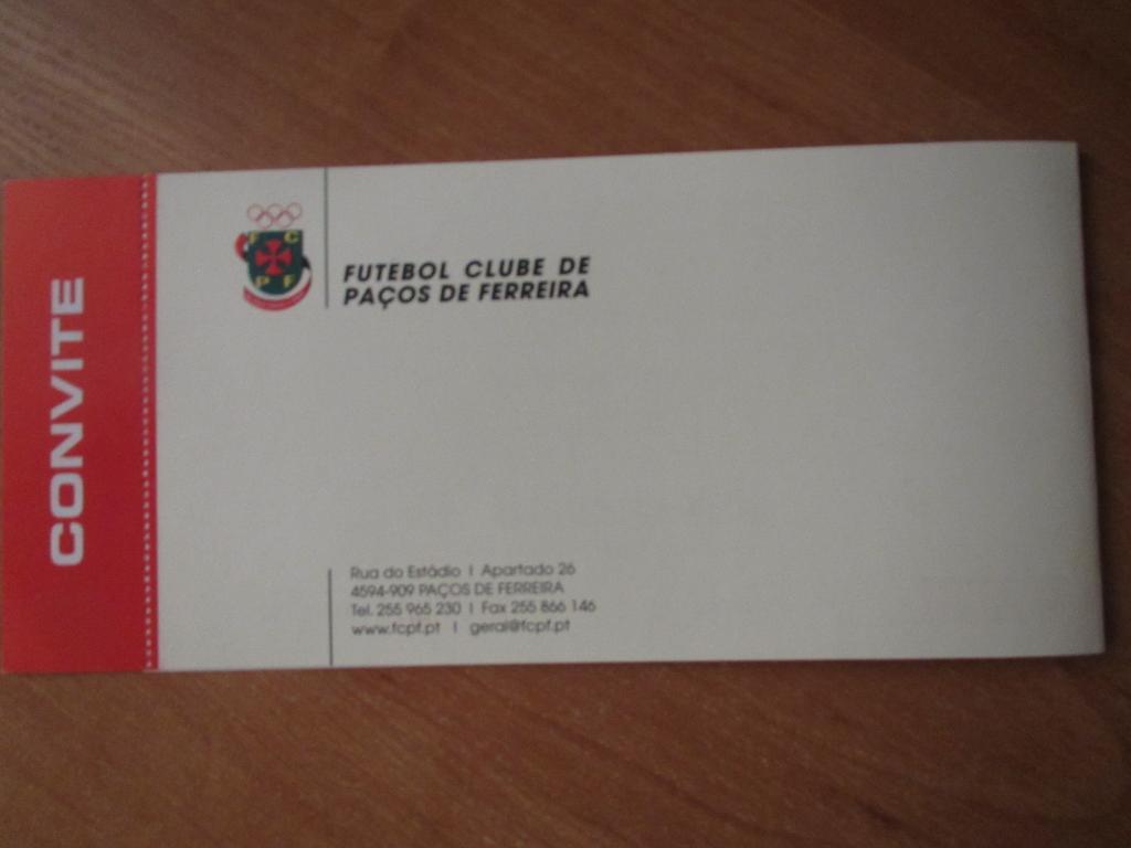 Билет (VIP приглашение) Пасуш Де Ферейра-Днепр Днепропетровск 24.10.2013 3