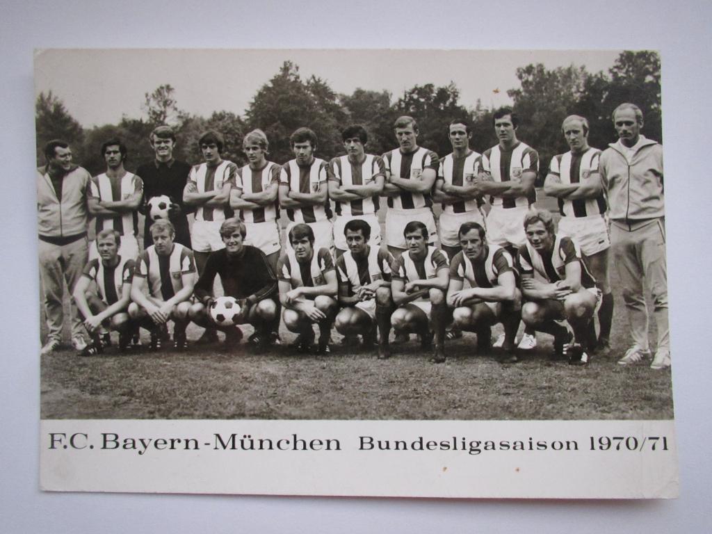 Фото ФК Бавария 1970/71 №3