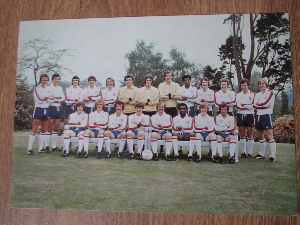 Фото-сборная Англии 1979г.№1.
