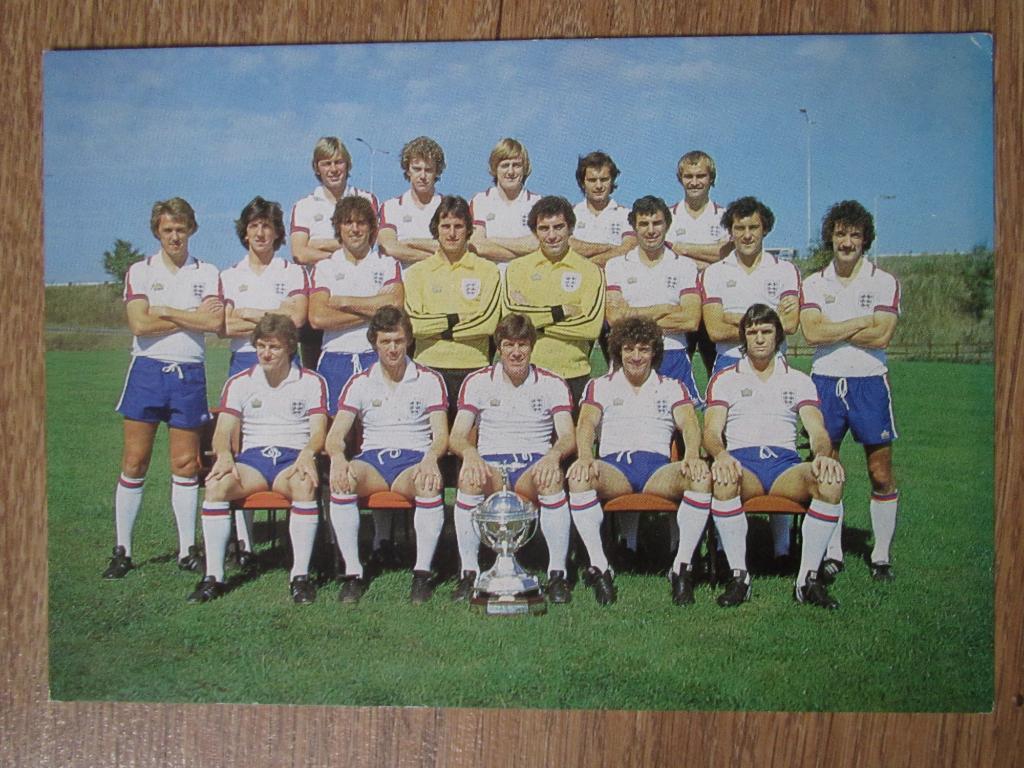 Фото-сборная Англии 1979г.№2.
