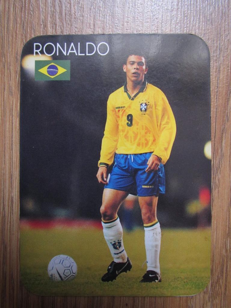 Календарик Роналдо.1999г.