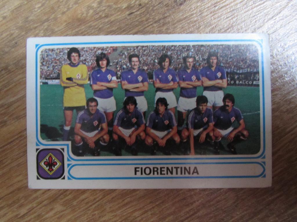 ФК Фиорентина наклейка PANINI 1978-1979