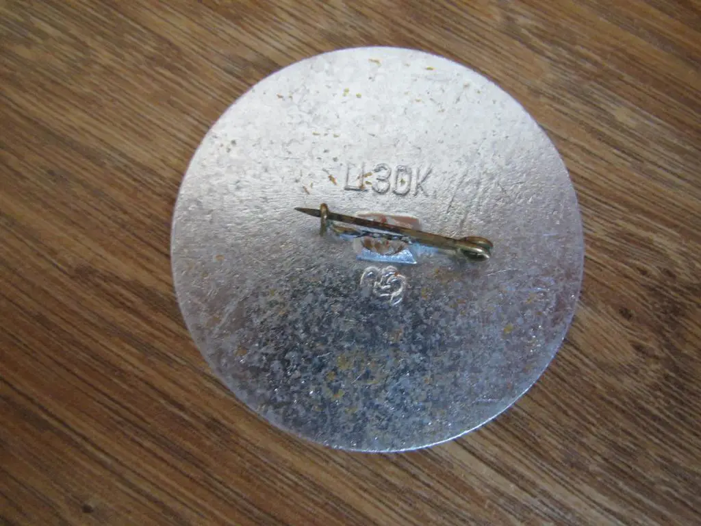 Значок - Призеры Чемпионата СССР 1989 1