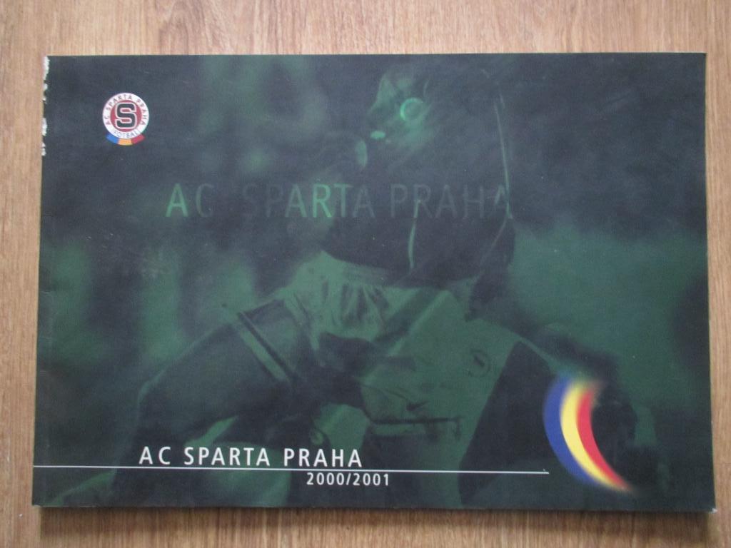 Спарта Прага сезон 2000/2001 , буклет