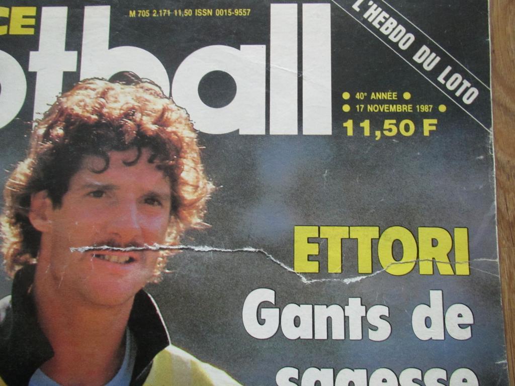 Журнал France Football - 17 ноября 1987 1