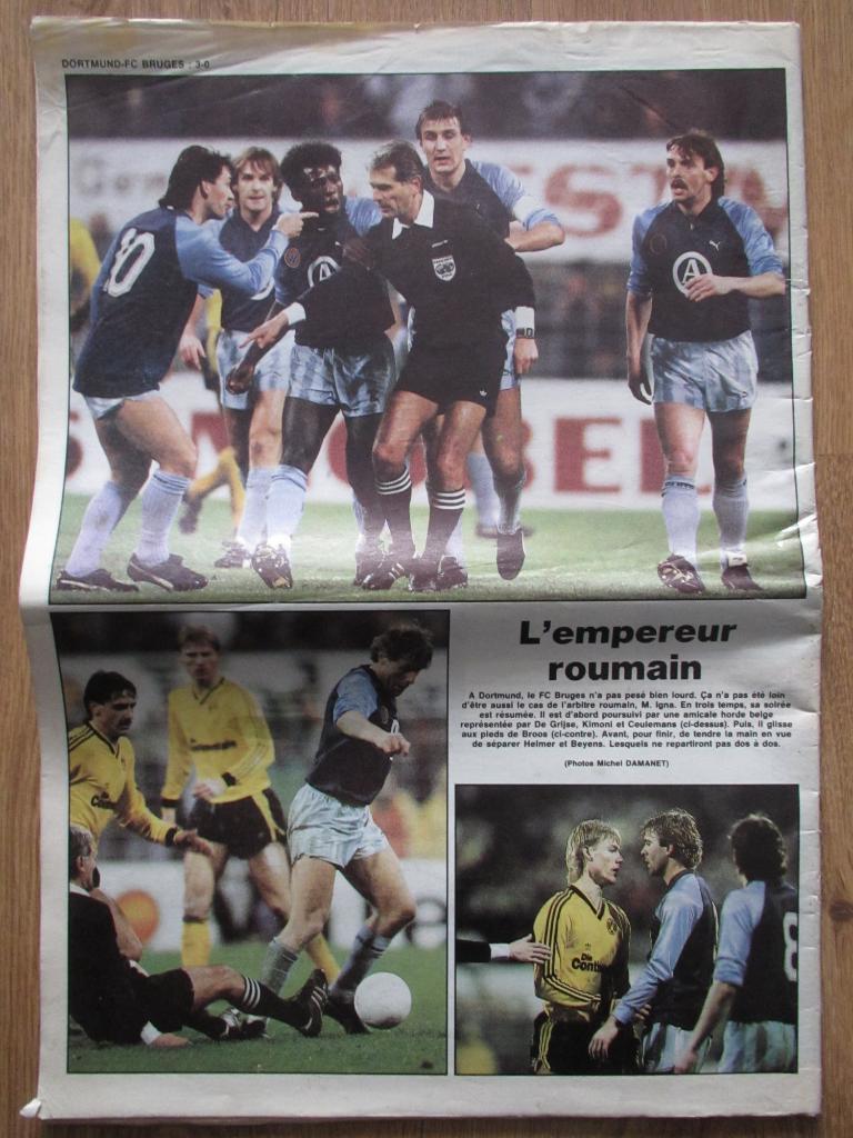Журнал France Football - 1 декабря 1987 1