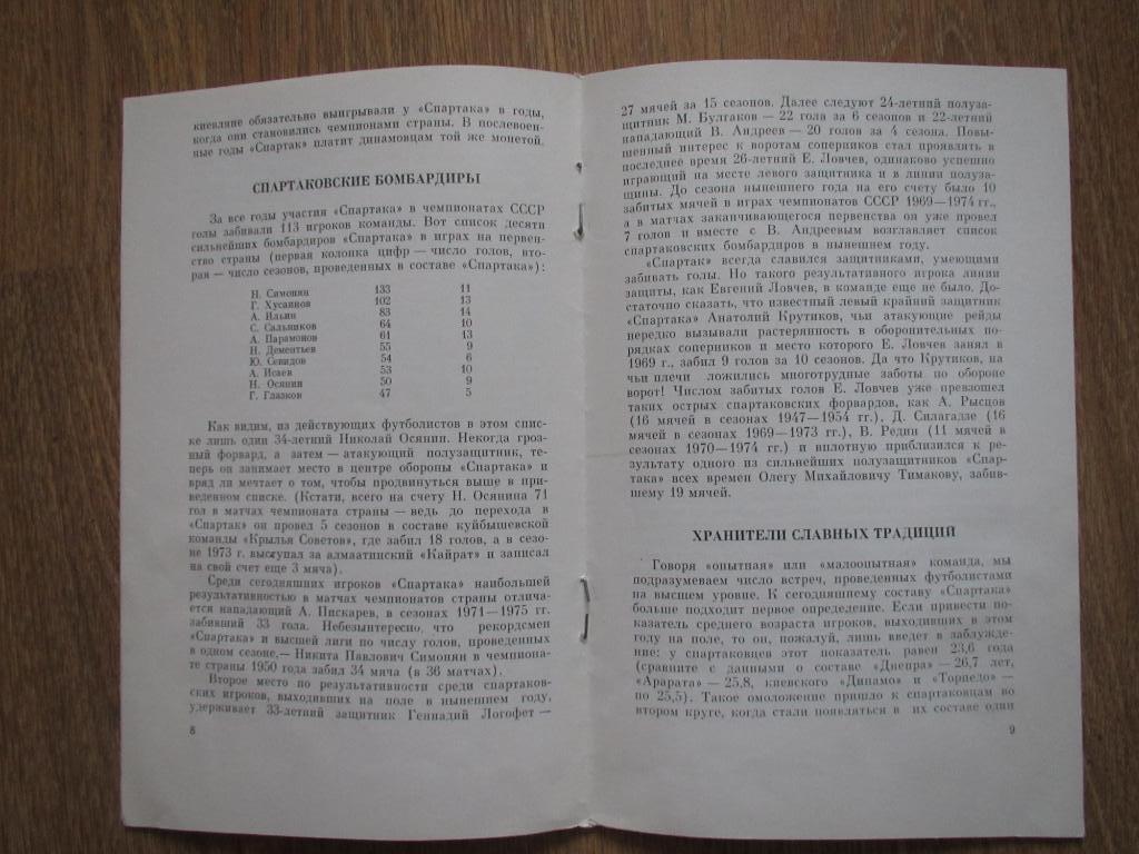 Динамо Киев-Спартак Москва 08.11.1975 2