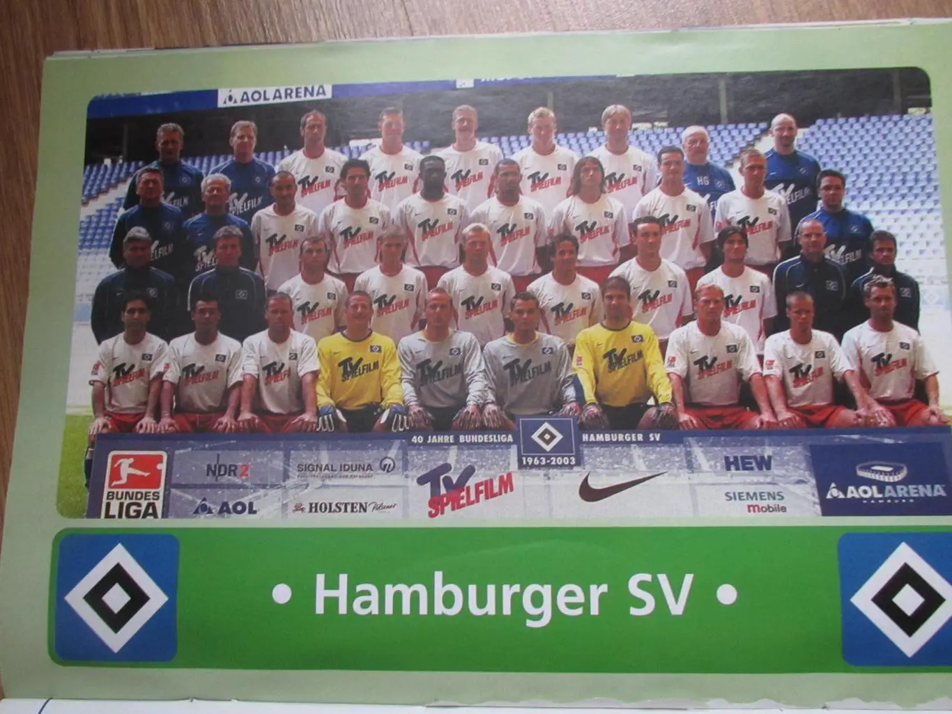 Гамбург из журнала BUNDESLIGA 2003