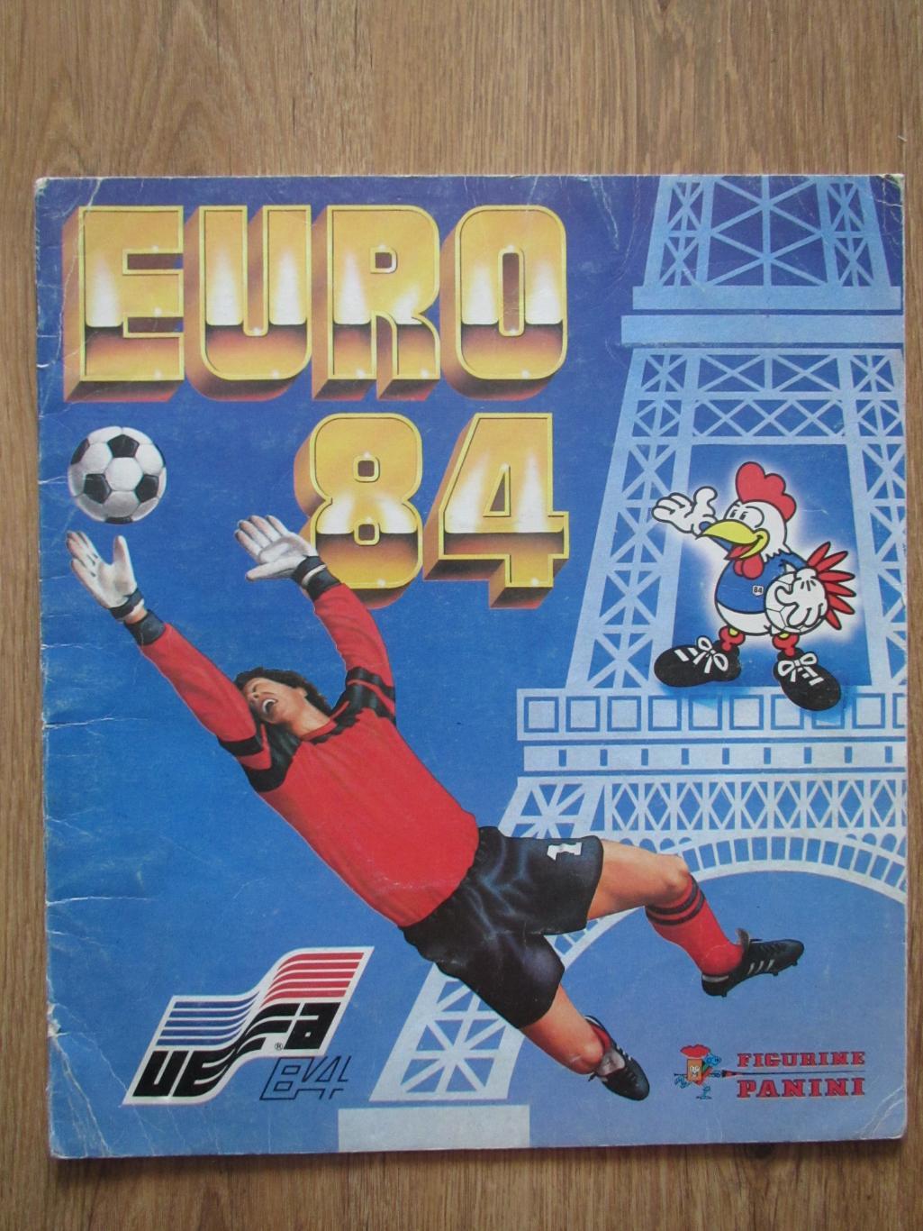 Альбом Panini EURO 84 - Чемпионат Европы 1984, Франция