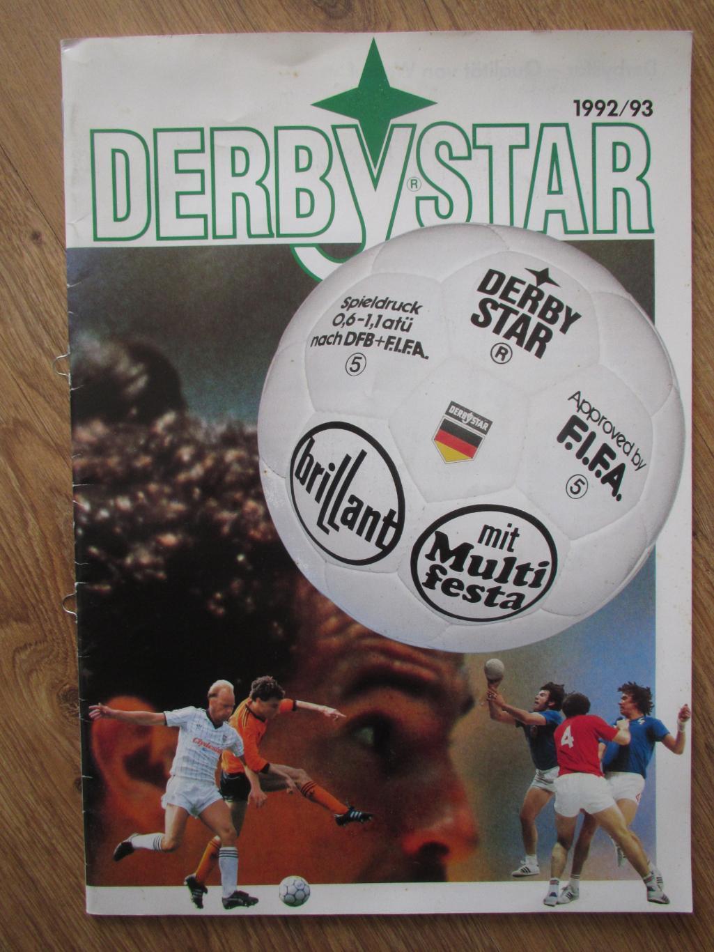 Каталог бренда Derbystar на сезон 1992/1993