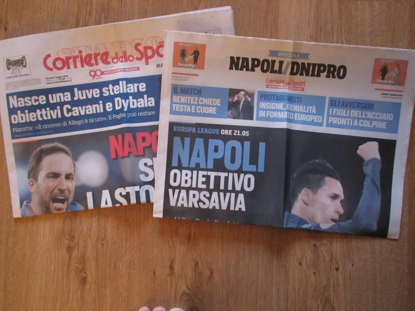 Наполи Неаполь-Днепр Днепропетровск 07.05.2015