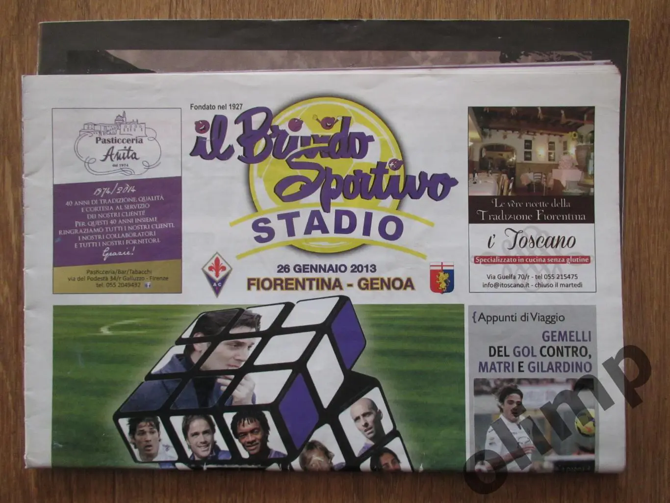 Фиорентина Флоренция-Дженоа Генуя 26.01.2014