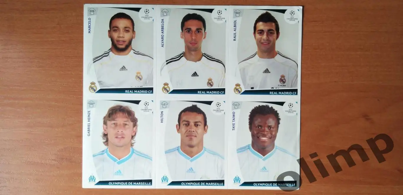 Наклейки Panini к ЛЧ 2009-2010