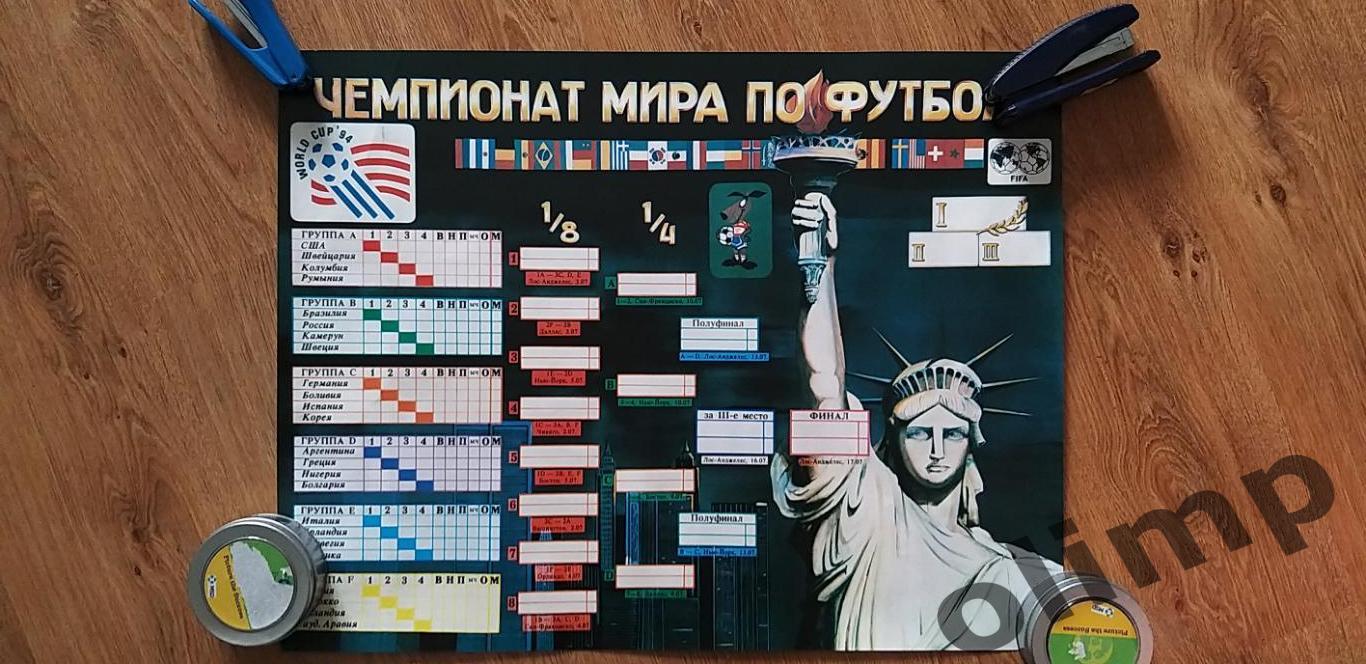 Чемпионат Мира 1994 ,США , №3