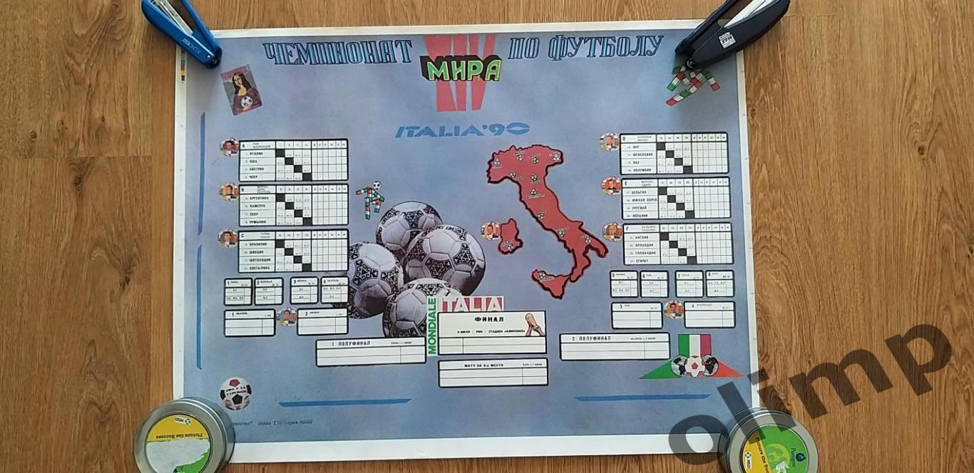Чемпионат Мира 1990 , Италия 90, №4