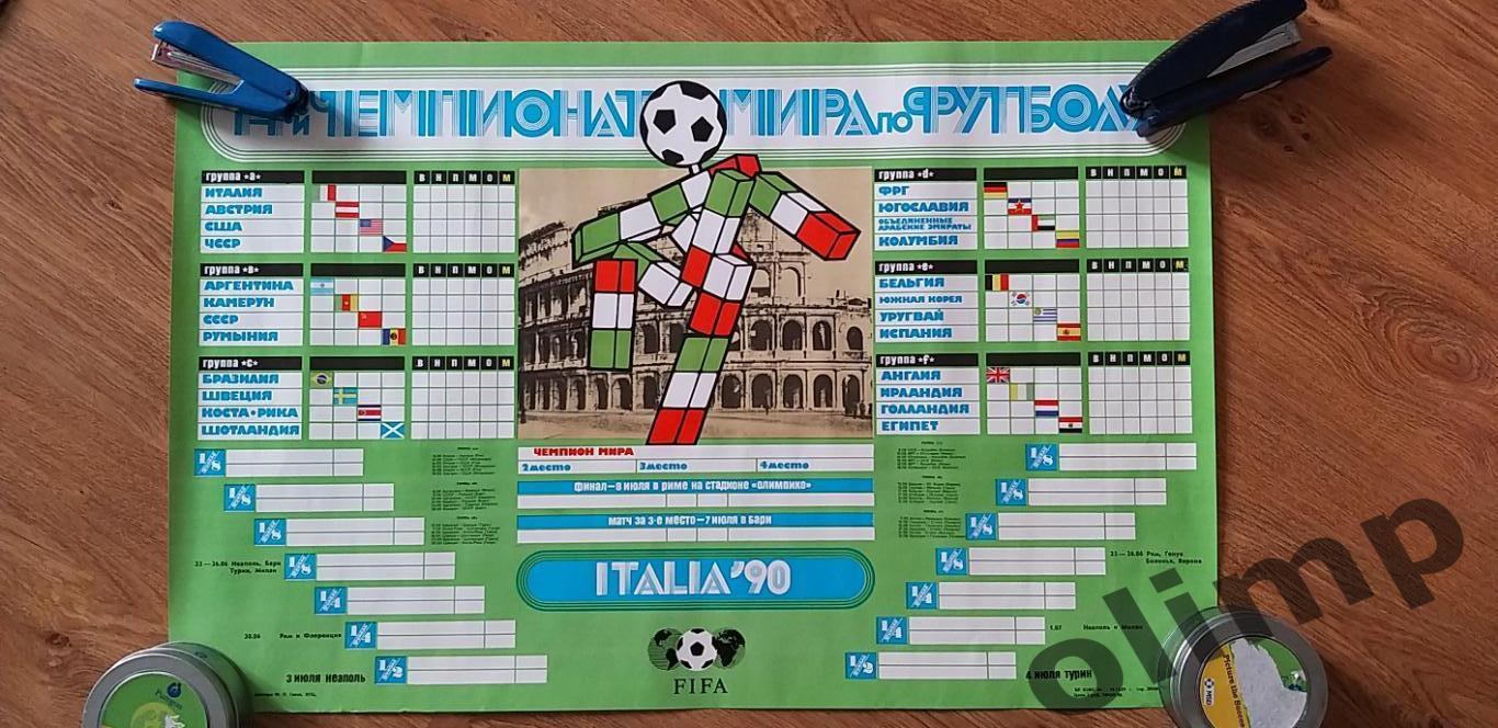 Чемпионат Мира 1990 , Италия 90, №11