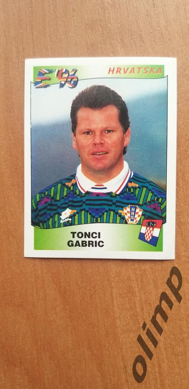 Наклейка Panini к Чемпионату Европы 1996, №354