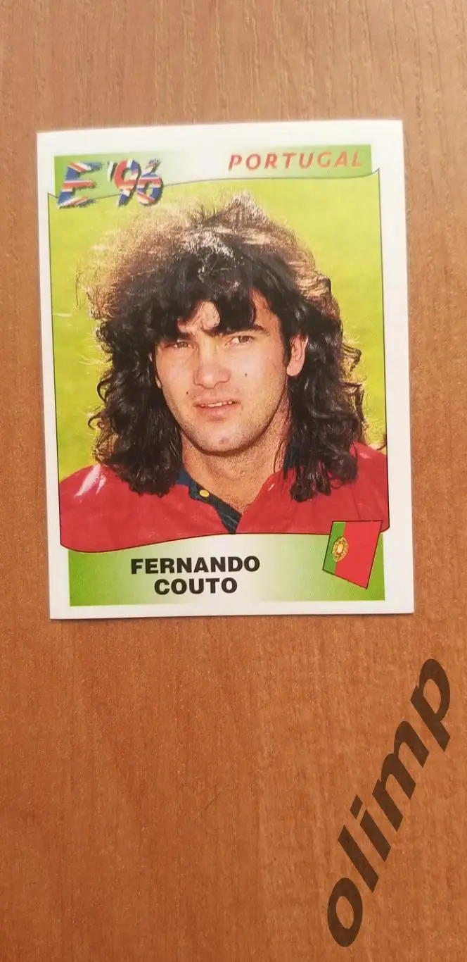 Наклейка Panini к Чемпионату Европы 1996, №299