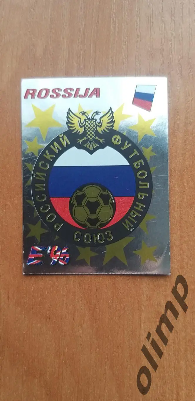 Наклейка Panini к Чемпионату Европы 1996, №255