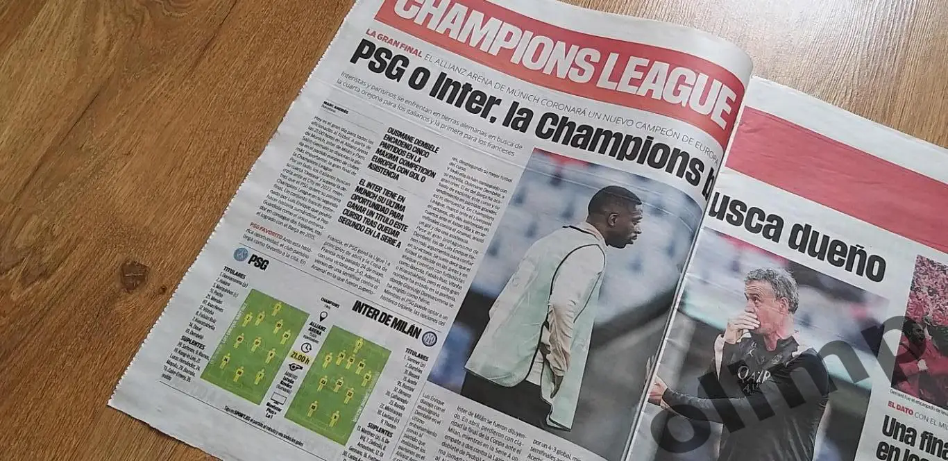 ПСЖ Париж-Интер Милан 31.05.2025 , SPORT 1