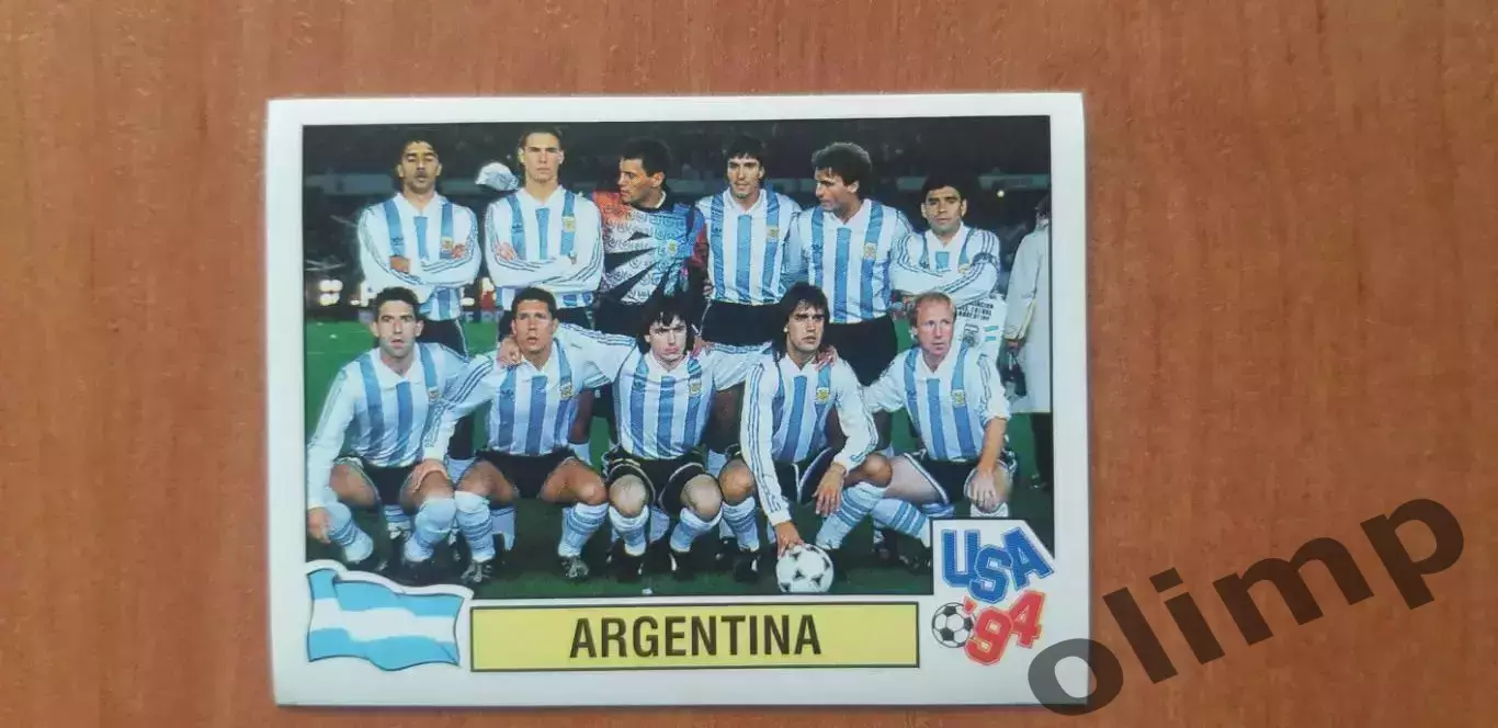 Наклейка Panini к Чемпионату мира 1994, № 258