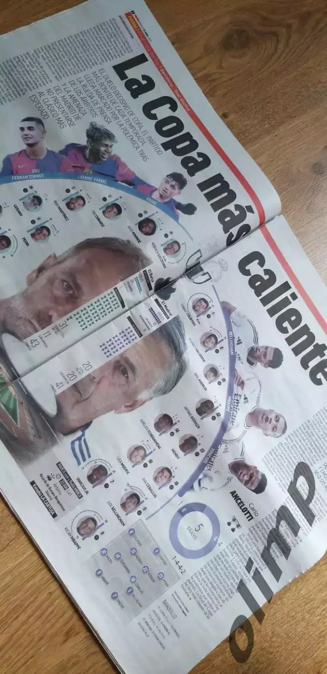 Барселона-Реал Мадрид 26.04.2025,Финал Кубка Испании,MARCA 1