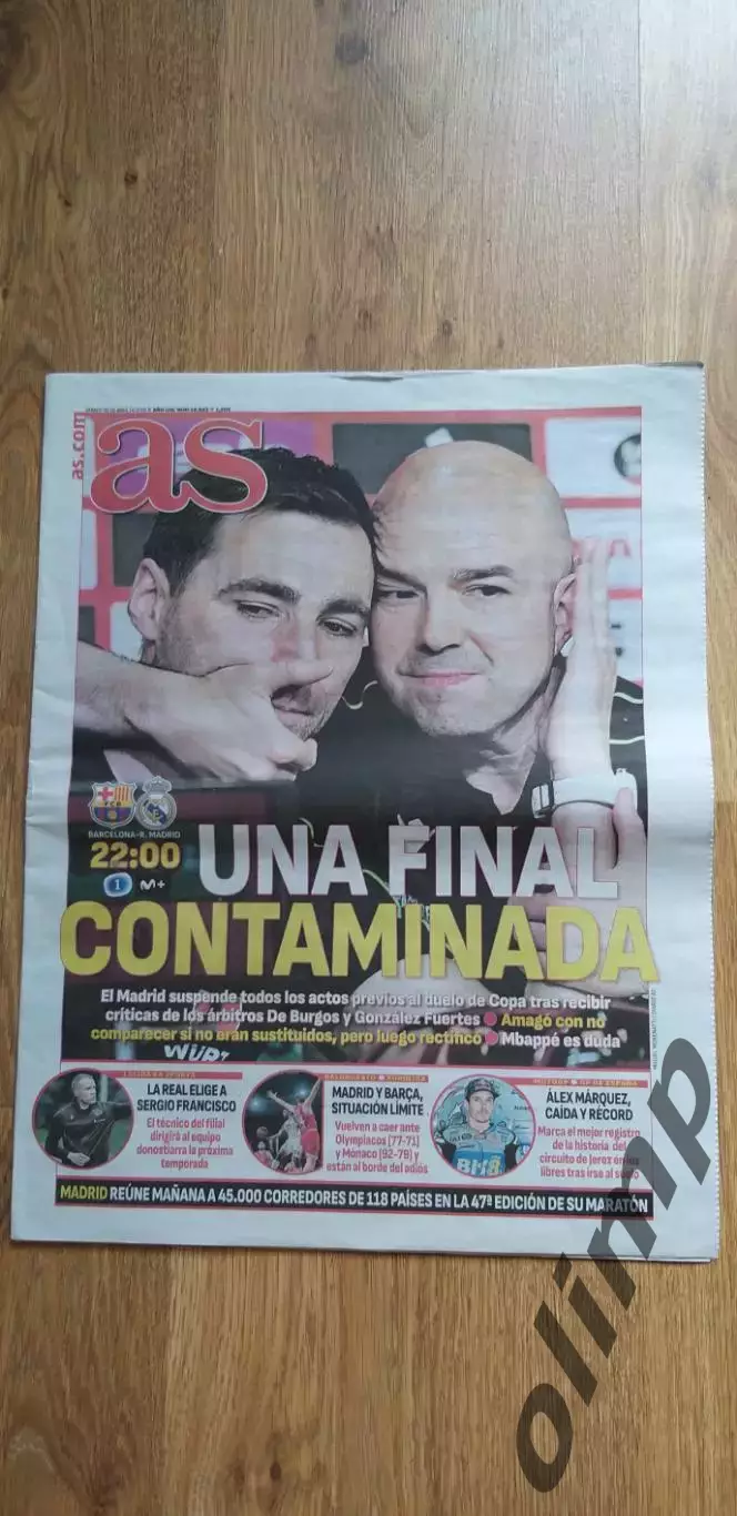 Барселона-Реал Мадрид 26.04.2025,Финал Кубка Испании,AS
