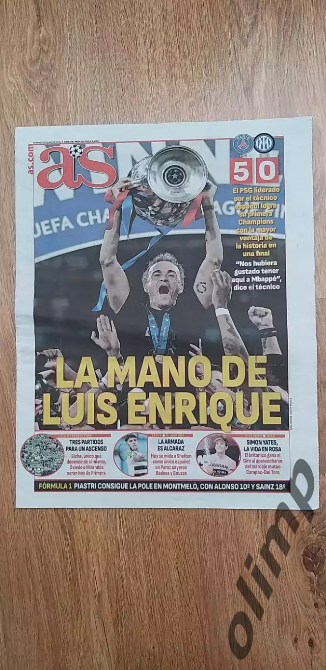 ПСЖ Париж-Интер Милан 2025 (отчет), AS