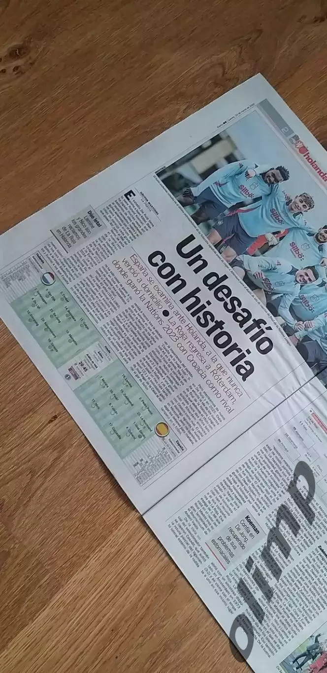 Нидерланды-Испания 20.03.2025, AS 1