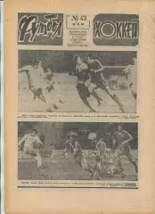Еженедельник Футбол-хоккей (Москва) №№43 - 1981 год