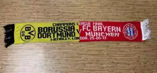 Шарф Боруссия Дортмунд Германия - Бавария Мюнхен, Германия 2013