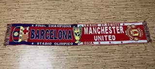 Шарф Манчестер ЮнайтедАнглия - Барселона Испания 2009