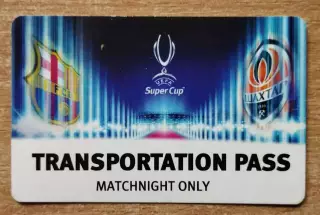 Суперкубок УЕФА. Барселона. Испания - Шахтёр Донецк, Украина 2009, транспорт