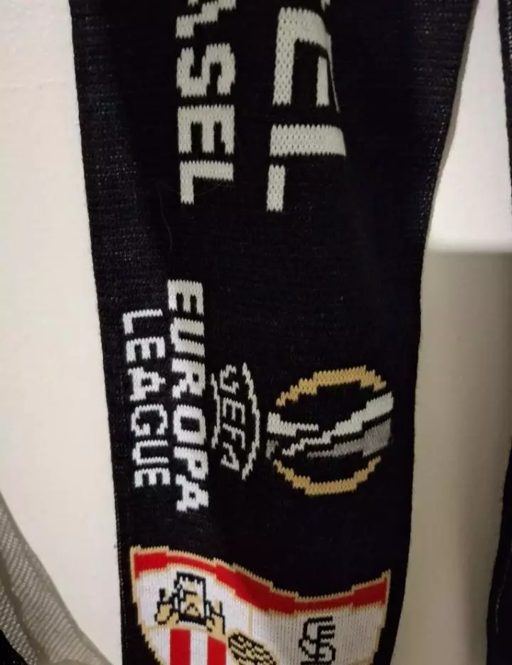 Шарф Ливерпуль Англия - Севилья Испания 2016,Лига Европы финал