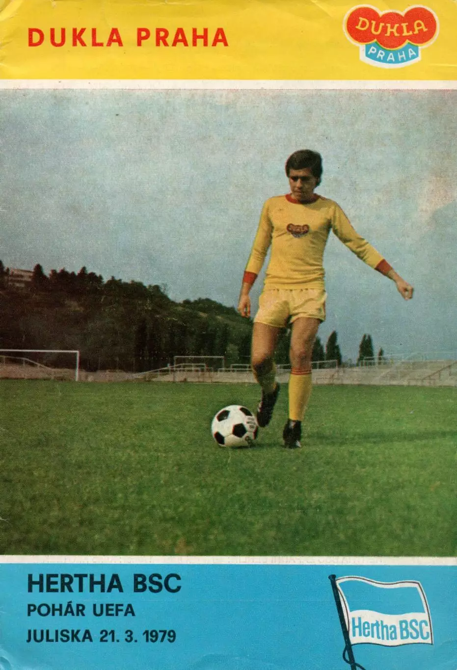 Дукла Прага, Чехословакия - Герта Западный Берлин, ГДР 1979