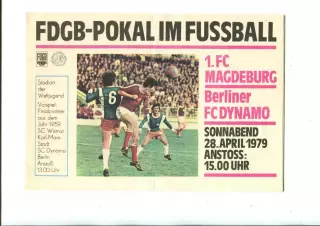 Финал Кубка ГДР 28.04.1979 1.FC Magdeburg - Berliner FC Dynamo