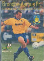 Чемпионат Дании. Brondby - Aarhus 03.08.1997