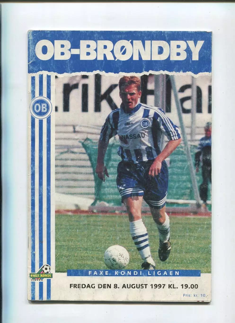 Чемпионат Дании. Odense - Brondby 08.08.1997