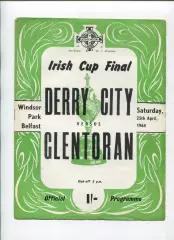 Финал Кубка Северной Ирландии. Derry City - Glentoran 25.04.1964