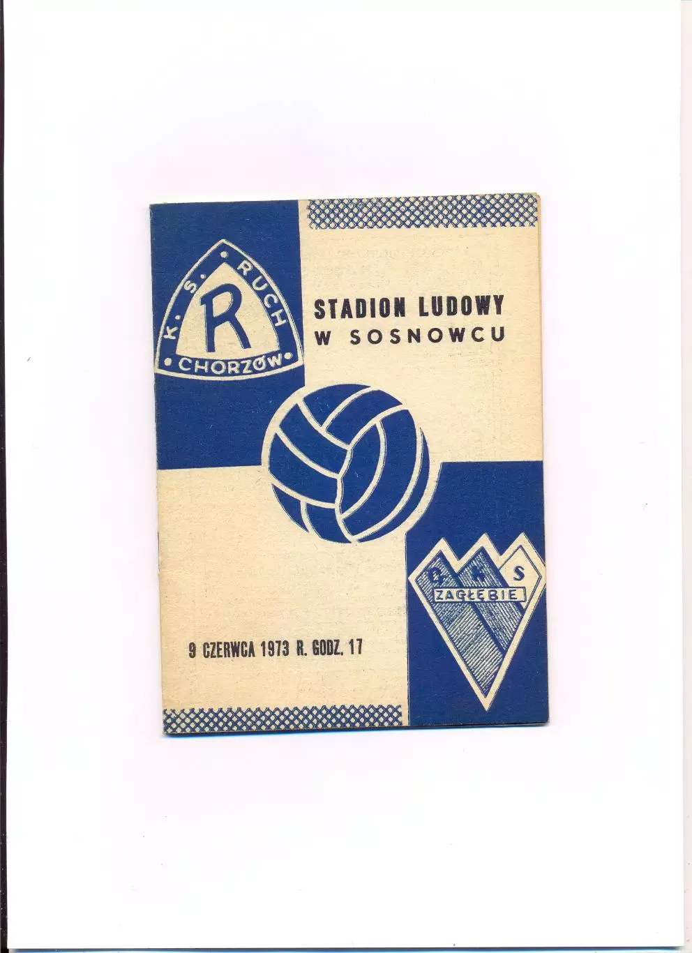 Чемпионат Польши. Zaglebie Sosnowiec - Ruch Chorzow 09.06.1973
