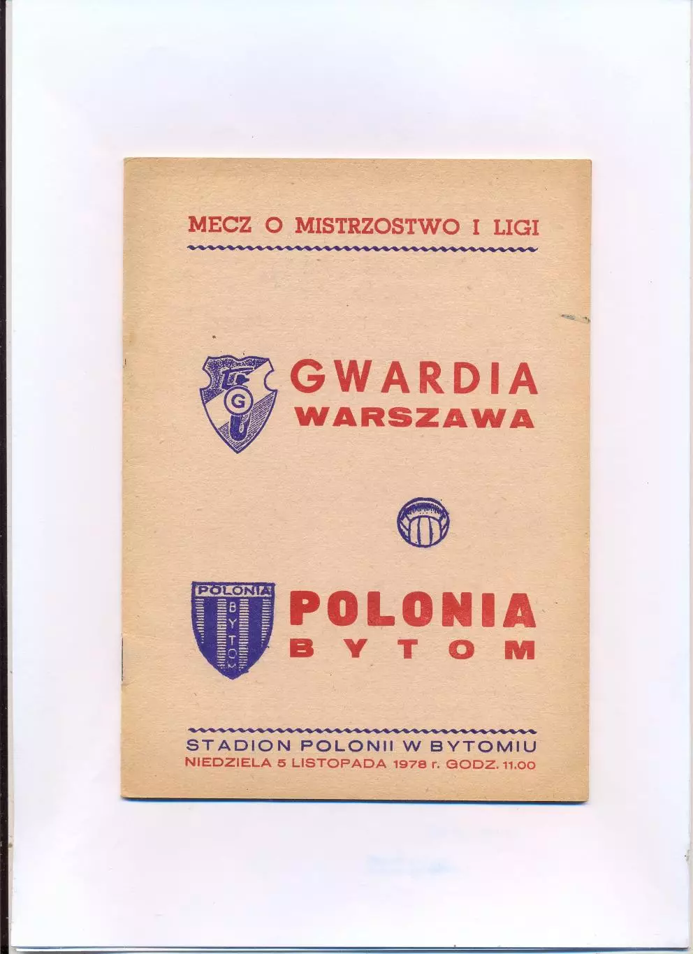 Чемпионат Польши. Polonia Bytom - Gwardia Warzawa 05.11.1978